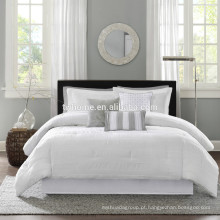 Madison Park Hampton Cobertor Duvet Cover Jacquard White Bedding Set